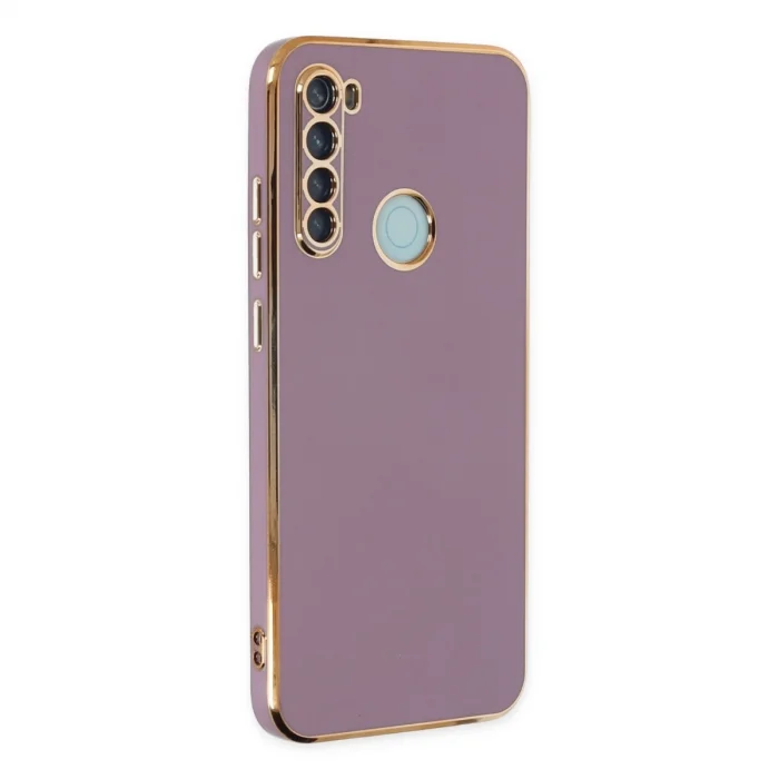 BUĞZ Xiaomi Redmi Note 8 Kılıf Volet Silikon - Mor