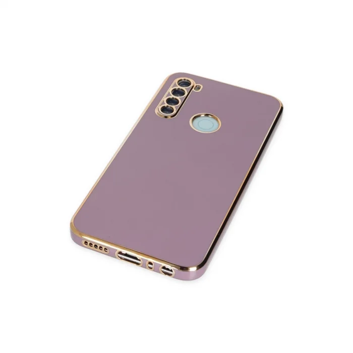 BUĞZ Xiaomi Redmi Note 8 Kılıf Volet Silikon - Mor