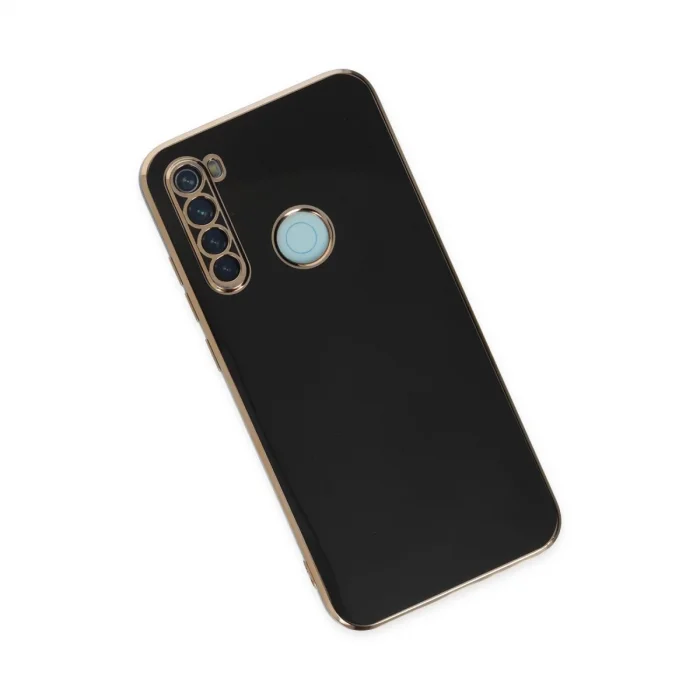 BUĞZ Xiaomi Redmi Note 8 Kılıf Volet Silikon - Siyah