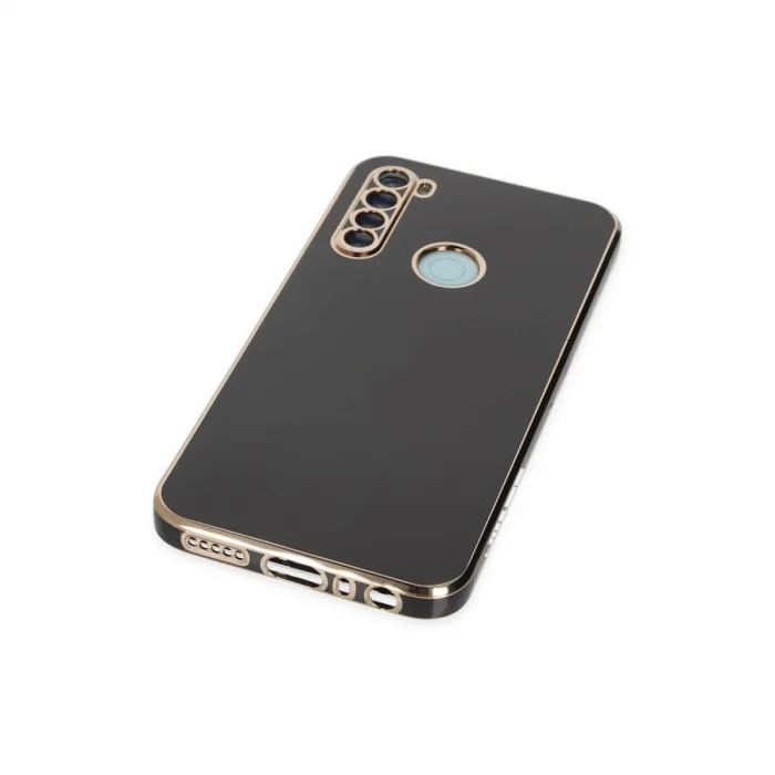 BUĞZ Xiaomi Redmi Note 8 Kılıf Volet Silikon - Siyah