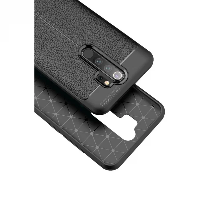 BUĞZ Xiaomi Redmi Note 8 Pro Kılıf Auto Focus Kapak - Kırmızı