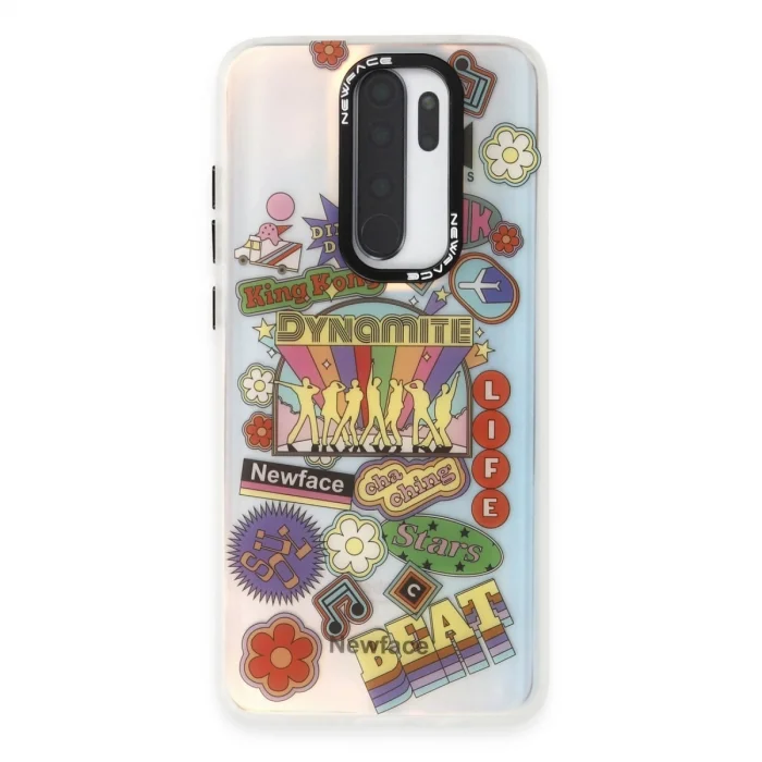 BUĞZ Xiaomi Redmi Note 8 Pro Kılıf Estoril Desenli Kapak - Estoril - 14