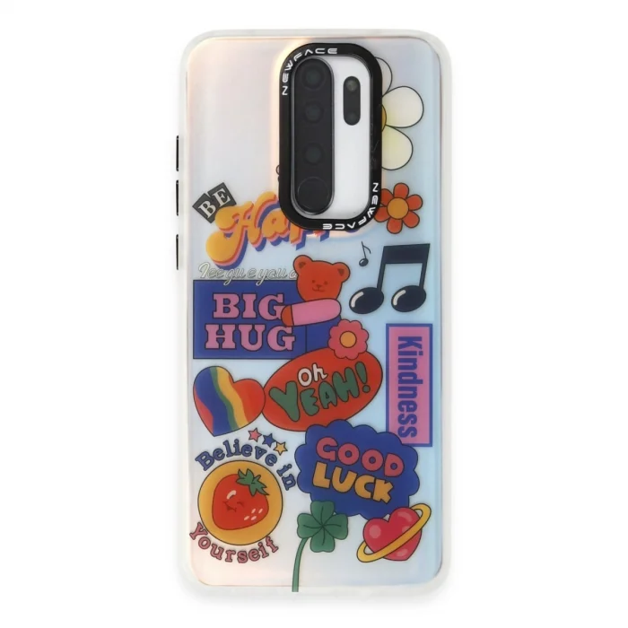 BUĞZ Xiaomi Redmi Note 8 Pro Kılıf Estoril Desenli Kapak - Estoril - 15