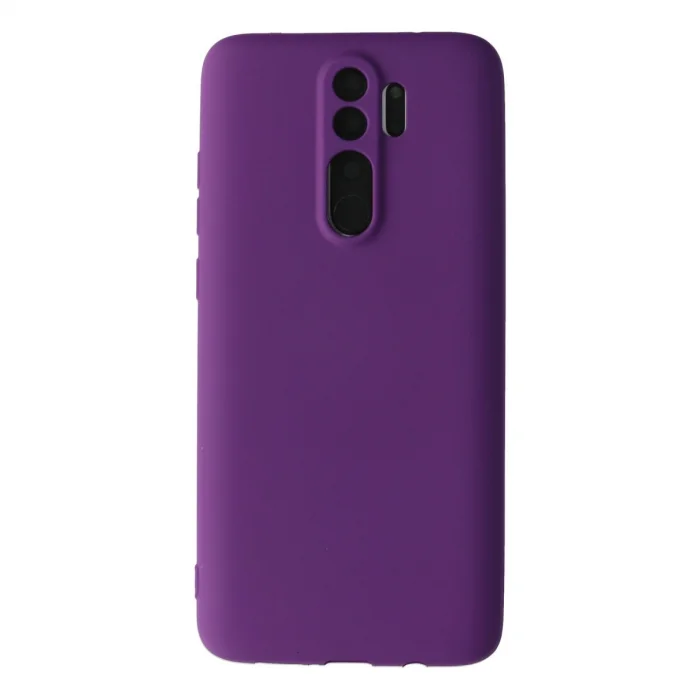 BUĞZ Xiaomi Redmi Note 8 Pro Kılıf First Silikon - Mor