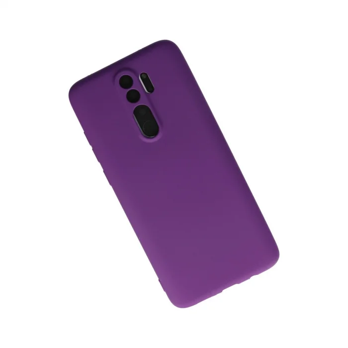 BUĞZ Xiaomi Redmi Note 8 Pro Kılıf First Silikon - Mor