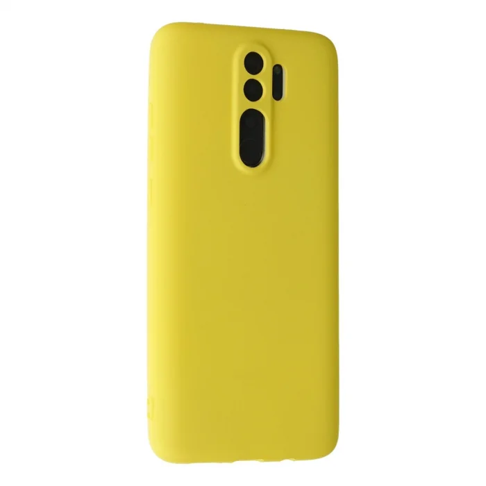 BUĞZ Xiaomi Redmi Note 8 Pro Kılıf First Silikon - Sarı