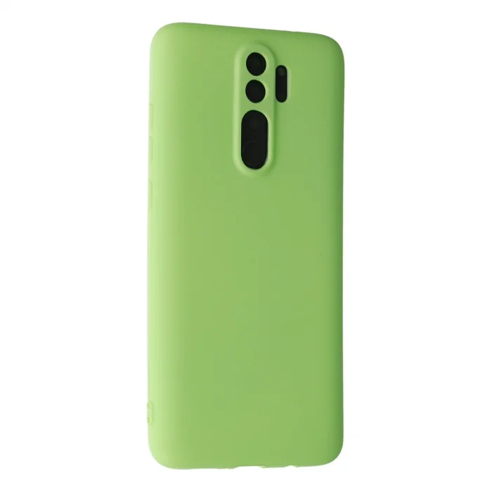 BUĞZ Xiaomi Redmi Note 8 Pro Kılıf First Silikon - Yeşil