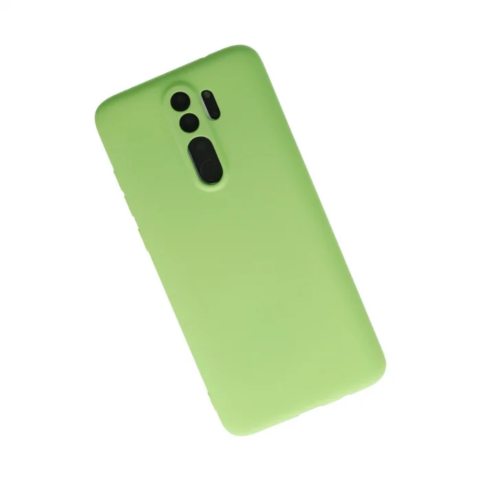 BUĞZ Xiaomi Redmi Note 8 Pro Kılıf First Silikon - Yeşil