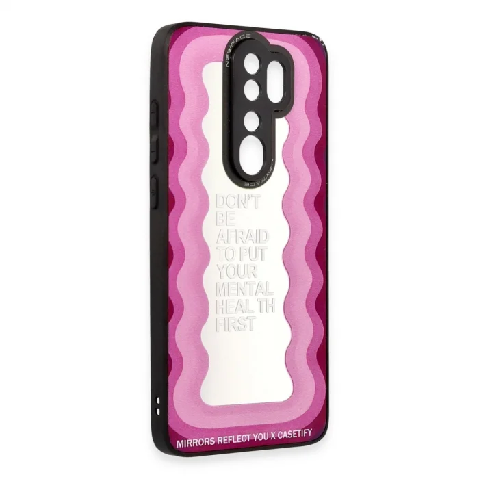 BUĞZ Xiaomi Redmi Note 8 Pro Kılıf Mirror Desenli Kapak - Mirror - 11