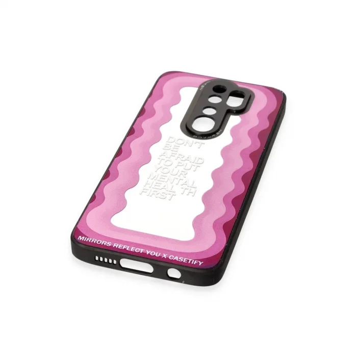 BUĞZ Xiaomi Redmi Note 8 Pro Kılıf Mirror Desenli Kapak - Mirror - 11