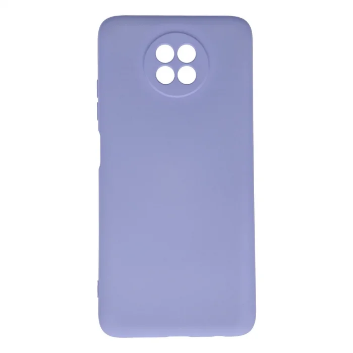 BUĞZ Xiaomi Redmi Note 9 5g Kılıf Nano İçi Kadife Silikon - Lila