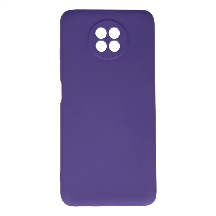 BUĞZ Xiaomi Redmi Note 9 5g Kılıf Nano İçi Kadife Silikon - Mor