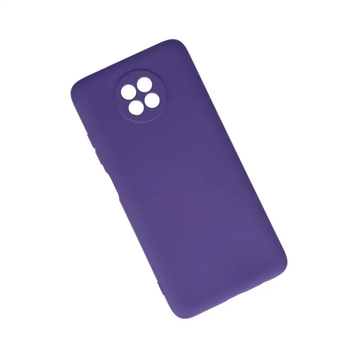 BUĞZ Xiaomi Redmi Note 9 5g Kılıf Nano İçi Kadife Silikon - Mor