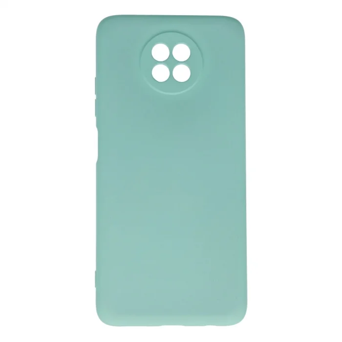 BUĞZ Xiaomi Redmi Note 9 5g Kılıf Nano İçi Kadife Silikon - Turkuaz