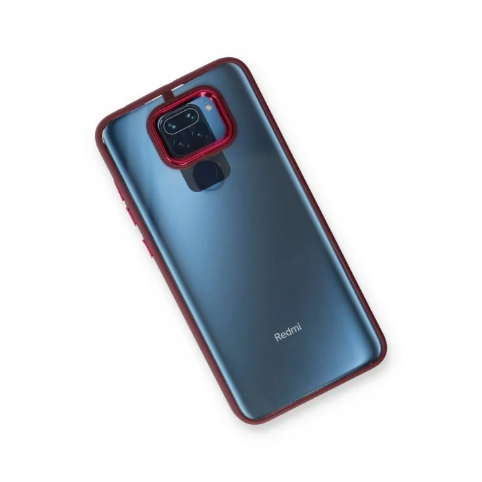 BUĞZ Xiaomi Redmi Note 9 Kılıf Dora Kapak - Kırmızı