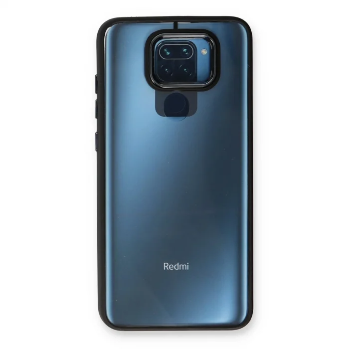 BUĞZ Xiaomi Redmi Note 9 Kılıf Dora Kapak - Siyah