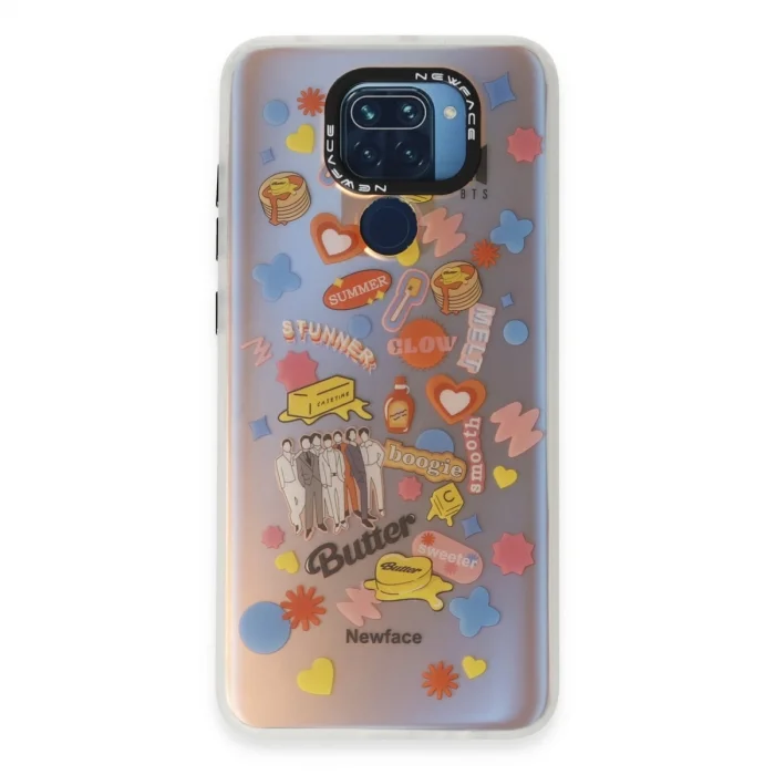 BUĞZ Xiaomi Redmi Note 9 Kılıf Estoril Desenli Kapak - Estoril - 16