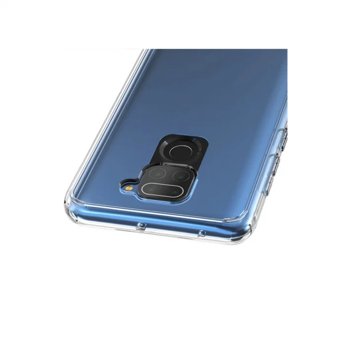 BUĞZ Xiaomi Redmi Note 9 Kılıf Lüx Şeffaf Silikon - Şeffaf