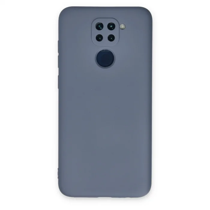 BUĞZ Xiaomi Redmi Note 9 Kılıf Nano İçi Kadife Silikon - Gri