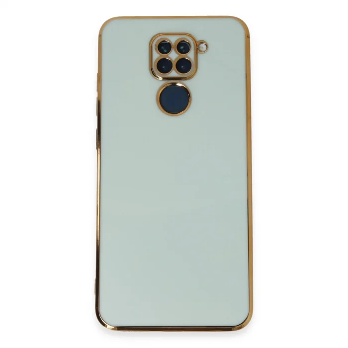 BUĞZ Xiaomi Redmi Note 9 Kılıf Volet Silikon - Açık Yeşil