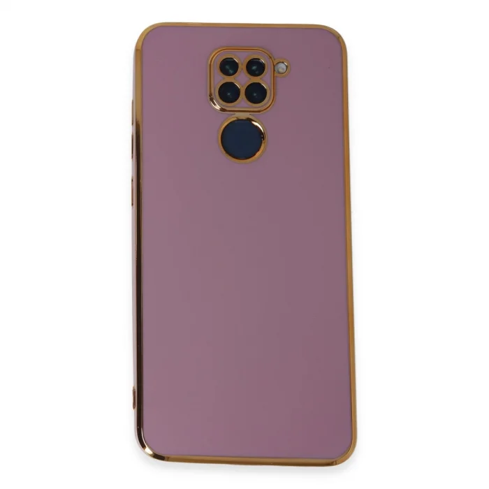 BUĞZ Xiaomi Redmi Note 9 Kılıf Volet Silikon - Mor