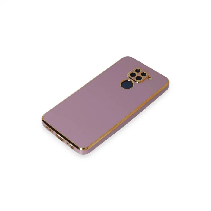 BUĞZ Xiaomi Redmi Note 9 Kılıf Volet Silikon - Mor