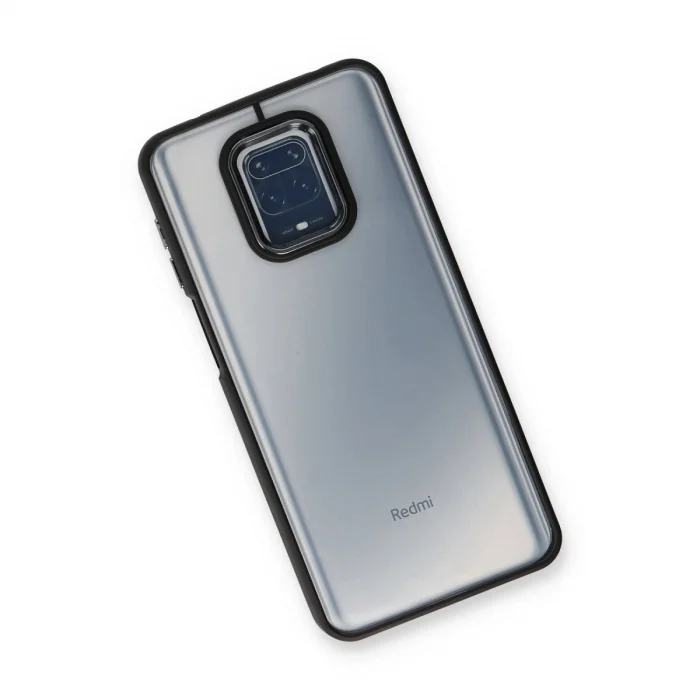 BUĞZ Xiaomi Redmi Note 9 Pro Kılıf Dora Kapak - Siyah