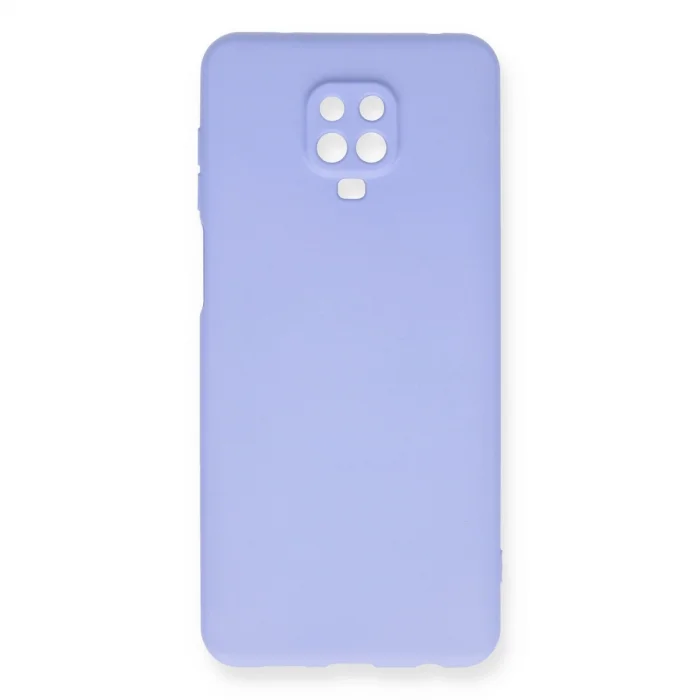 BUĞZ Xiaomi Redmi Note 9 Pro Kılıf Nano İçi Kadife Silikon - Lila