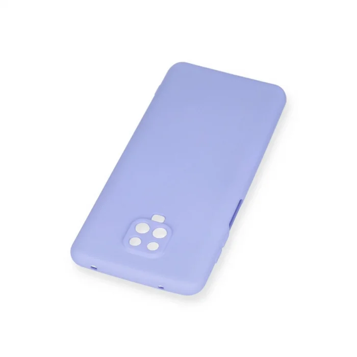 BUĞZ Xiaomi Redmi Note 9 Pro Kılıf Nano İçi Kadife Silikon - Lila