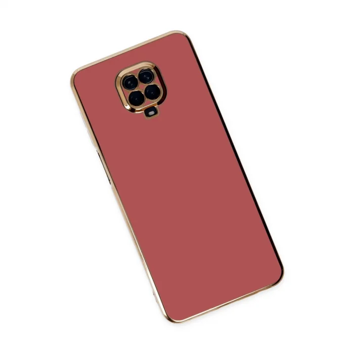 BUĞZ Xiaomi Redmi Note 9 Pro Kılıf Volet Silikon - Kırmızı