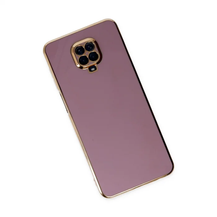 BUĞZ Xiaomi Redmi Note 9 Pro Kılıf Volet Silikon - Mor