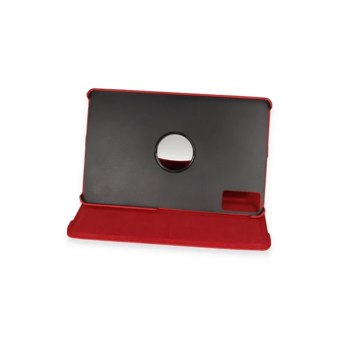 BUĞZ Xiaomi Redmi Pad Kılıf 360 Tablet Deri Kılıf - Kırmızı