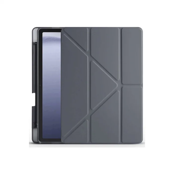 BUĞZ Xiaomi Redmi Pad Pro 12.1 Kılıf Kalemlikli Mars Tablet Kılıfı - Koyu Gri