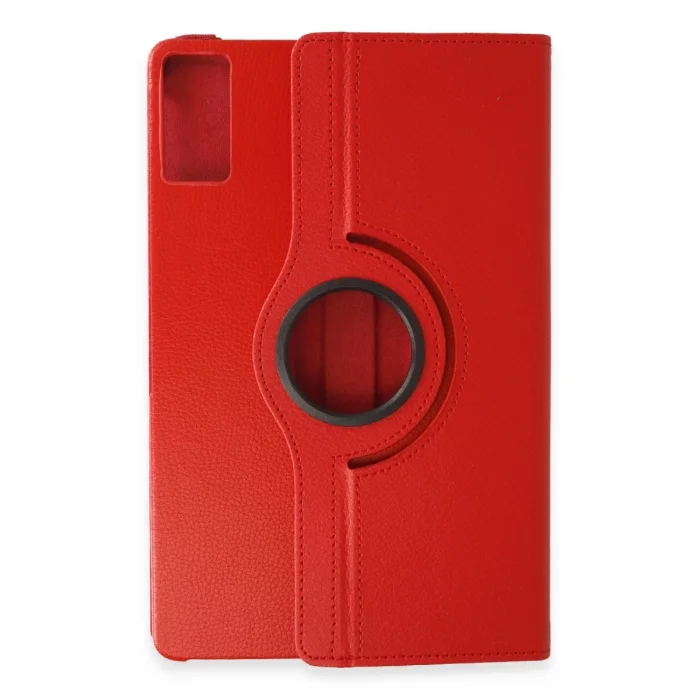 BUĞZ Xiaomi Redmi Pad Se Kılıf 360 Tablet Deri Kılıf - Kırmızı