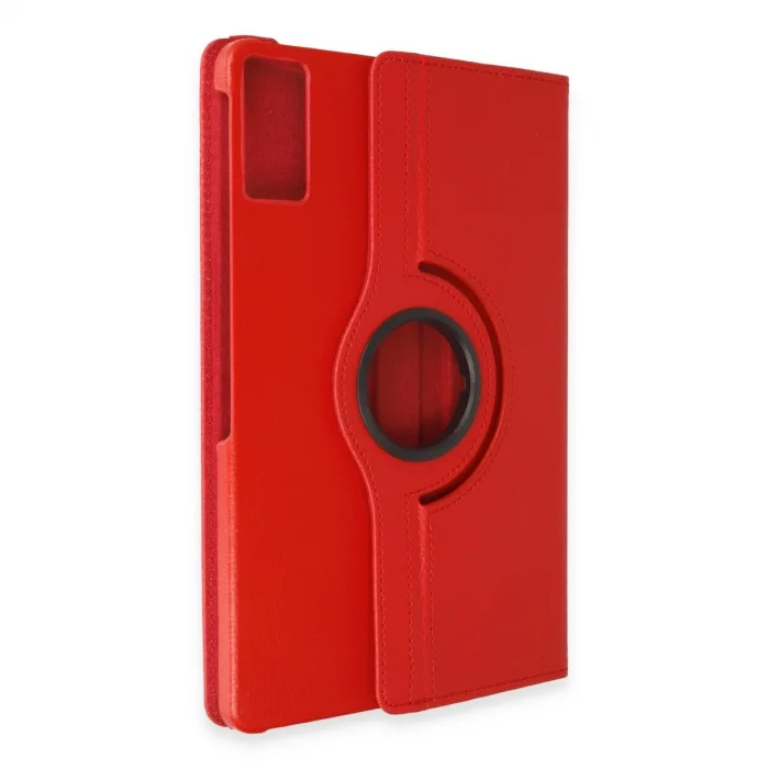 BUĞZ Xiaomi Redmi Pad Se Kılıf 360 Tablet Deri Kılıf - Kırmızı
