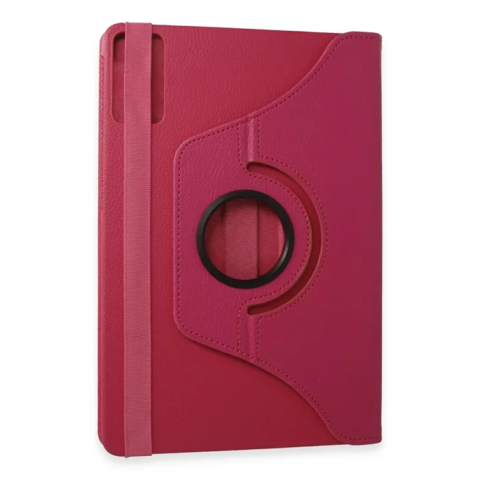 BUĞZ Xiaomi Redmi Pad Se Kılıf 360 Tablet Deri Kılıf - Pembe