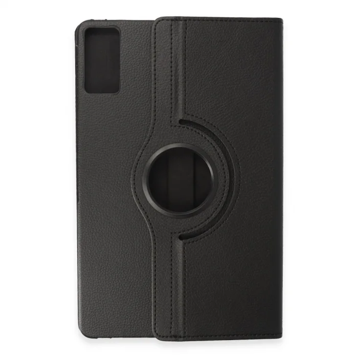 BUĞZ Xiaomi Redmi Pad Se Kılıf 360 Tablet Deri Kılıf - Siyah