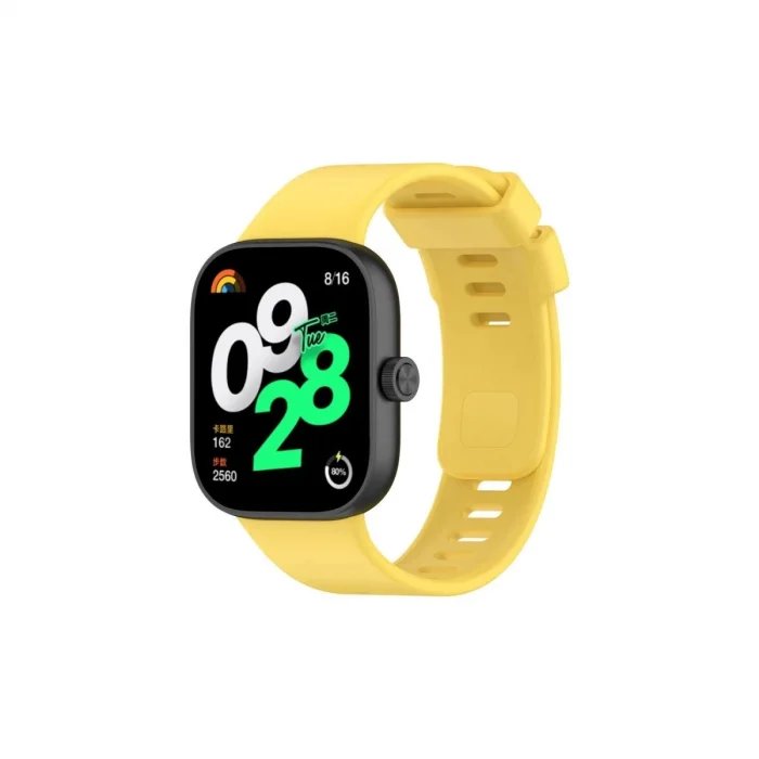 BUĞZ Xiaomi Redmi Watch 4 Klasik Kordon - Sarı