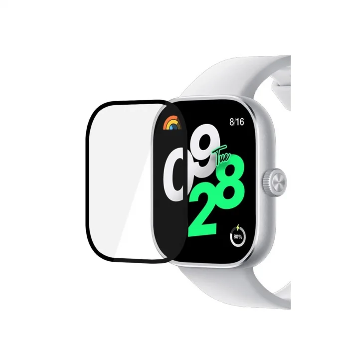 BUĞZ Xiaomi Redmi Watch 4 Polymer Nano Ekran Koruyucu - Şeffaf