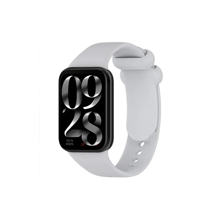 BUĞZ Xiaomi Smart Band 8 Pro Klasik Kordon - Açık Gri