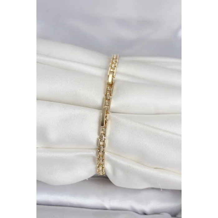 BUĞZ Xuping Model Zirkon Taşlı Gold Renk Kadın Bileklik - BUĞZ