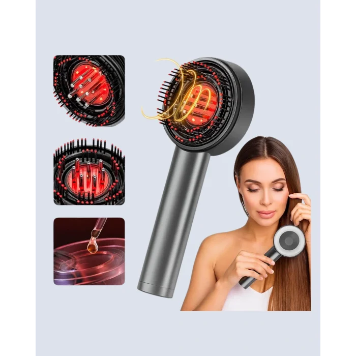 BUĞZ XYT0860 MASAJ BAKIM TARAĞI GRİ - BUĞZ