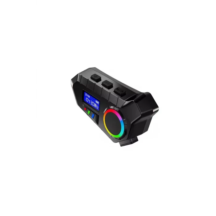 BUĞZ Y30 Kask Kulaklık Bluetooth Motosiklet Kulaklık Rgb Radyolu Intercom