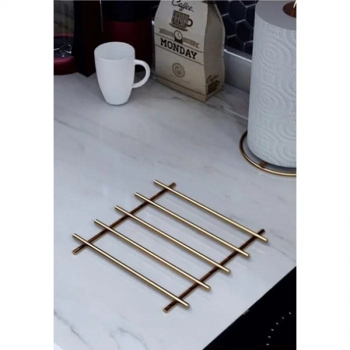 BUĞZ Yanmaz Paslanmaz Çelik Nihale Gold Renk