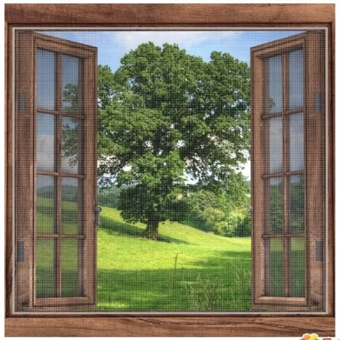 BUĞZ Yapışkanlı Çift Kanat Sineklik