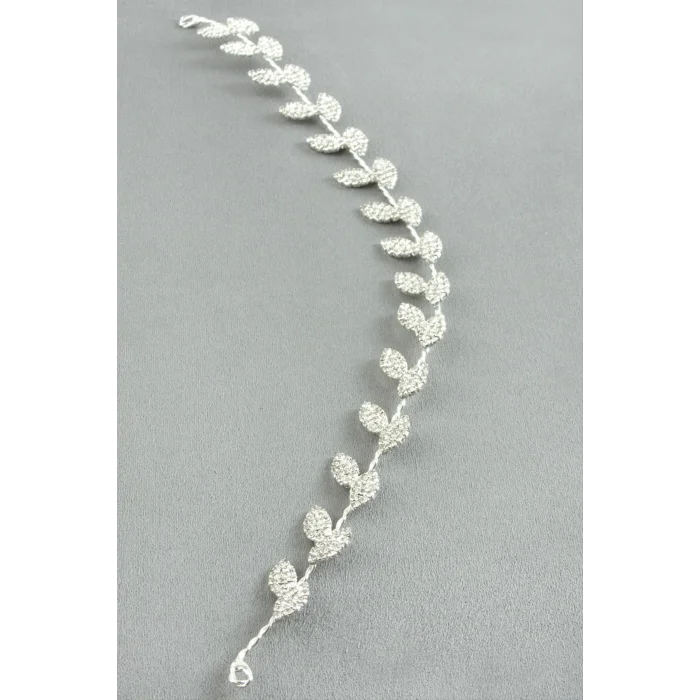 BUĞZ Yaprak Taşlı Saç Aksesuarı