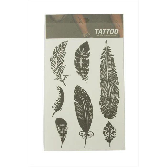 BUĞZ Yaprak Tattoo Dövme Sticker