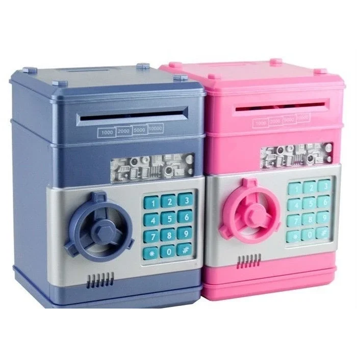 BUĞZ Yaratıcı Şifreli Güvenli Atm Kumbara Para Kutusu