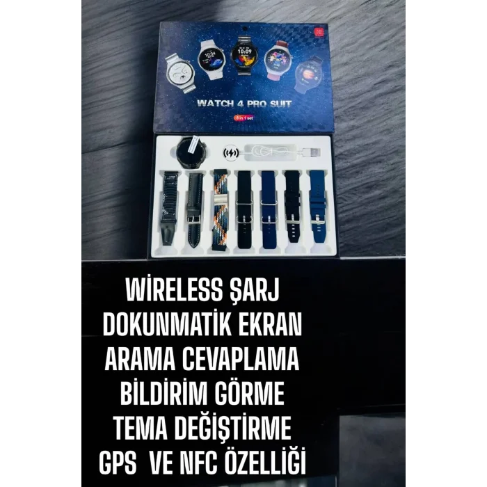  Yeni Model Akıllı Saat Bluetooth Bağlantılı NFC ve GPS Uyumlu