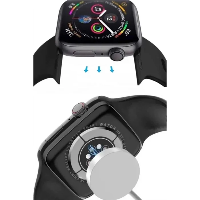  Yeni Model Akıllı Saat Dokunmatik Ekran Unisex Amoled Ekran 44 mm